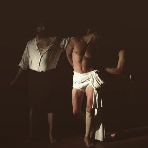Tableau vivant Flagellazione di Cristo - Caravaggio - Mercantia - Certaldo - Teatri 35